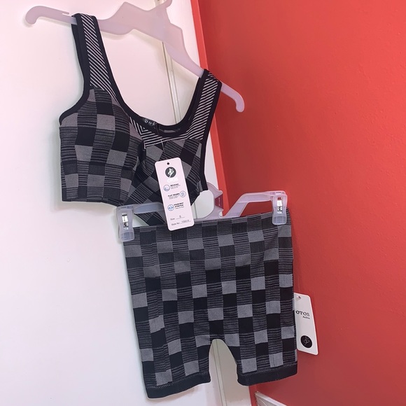 Forest 2pc Biker Shorts Set